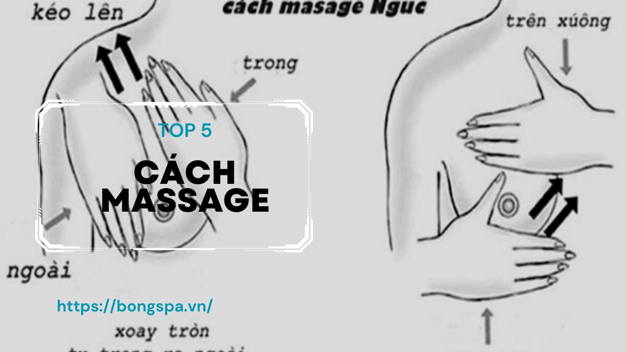 Mẹ massage ngực và chăm sóc da sau sinh