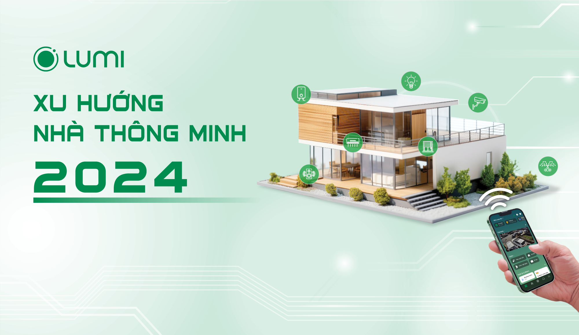 10 xu hướng nhà thông minh hiện đại – AI, IoT, 5G, Matter, giọng nói và năng lượng xanh