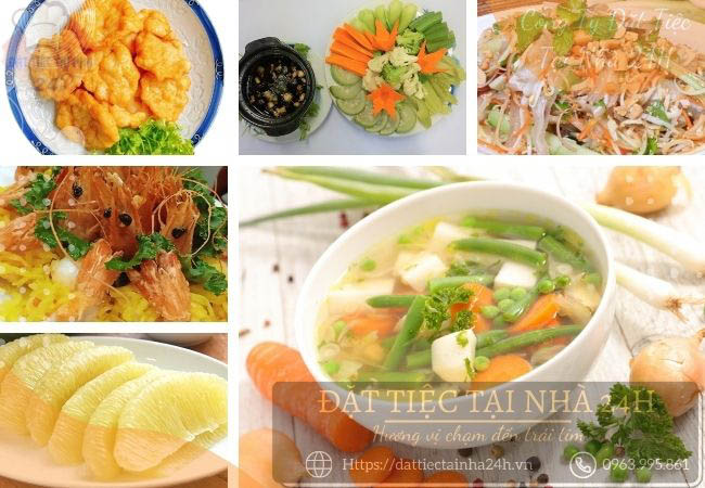 Mâm cỗ đám cưới miền Bắc phong phú với nhiều món ăn đặc sắc