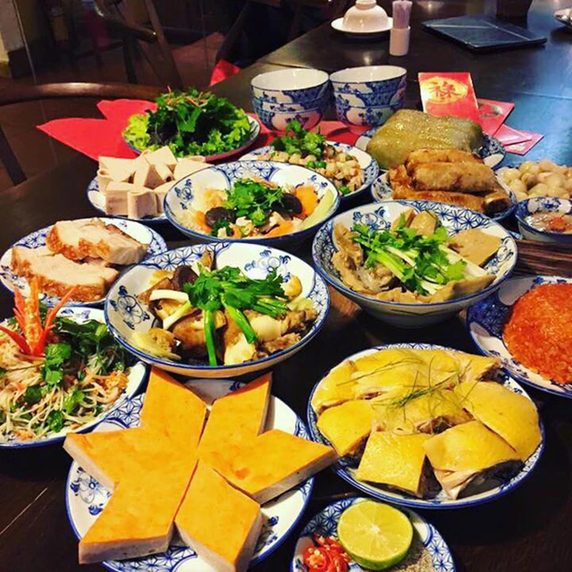 Mâm cỗ cưới miền Bắc xưa với quy tắc 6 đĩa 4 bát truyền thống