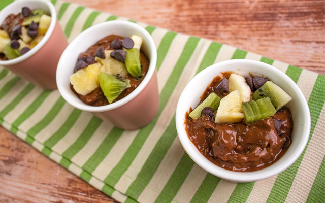 Pudding hạt chia chocolate bữa sáng eat clean