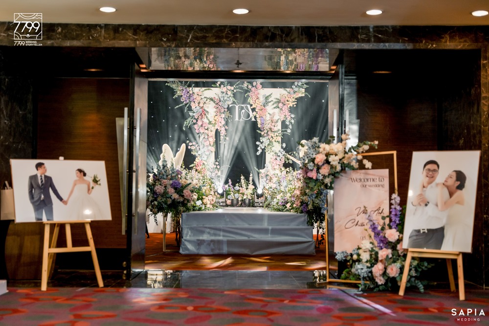 Tiệc cưới tại Pan Pacific Hanoi – Tầm nhìn ra Hồ Tây từ tầng 19