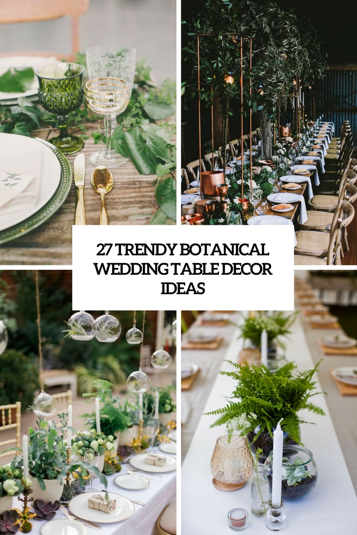 Botanical wedding decoration with wood rings, fresh flowers and natural elements