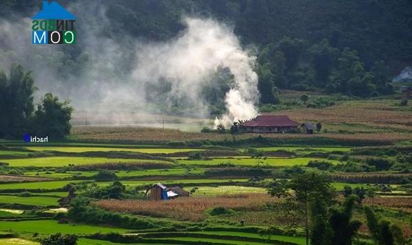 Rock climbing limestone wall at Huu Lung Lang Son Vietnam sport climbing