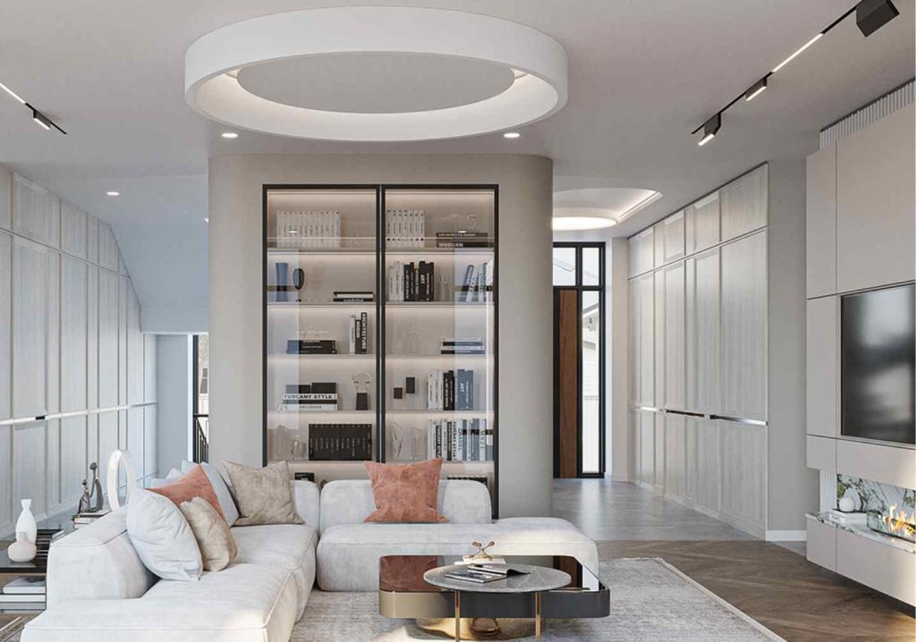 Personalized interior design with bespoke handcrafted furniture and unique decor pieces